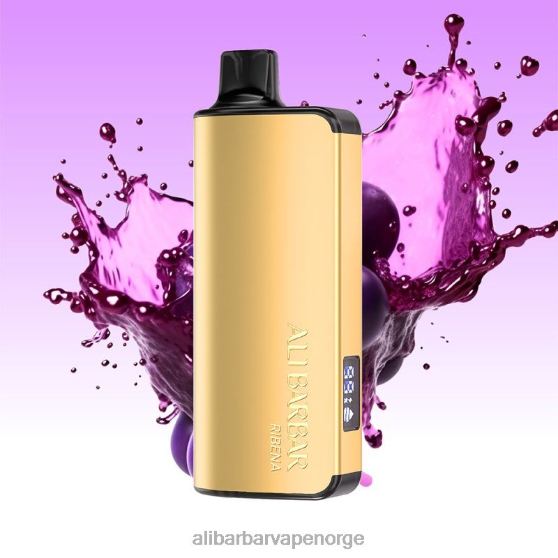 Alibarbar Vape Oslo ribena - Alibarbar Ingot 20000 engangsvape 00T2R42