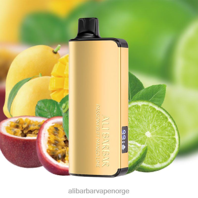Alibarbar Vape Review pasjonsfrukt mango lime - Alibarbar Ingot 20000 engangsvape 00T2R39