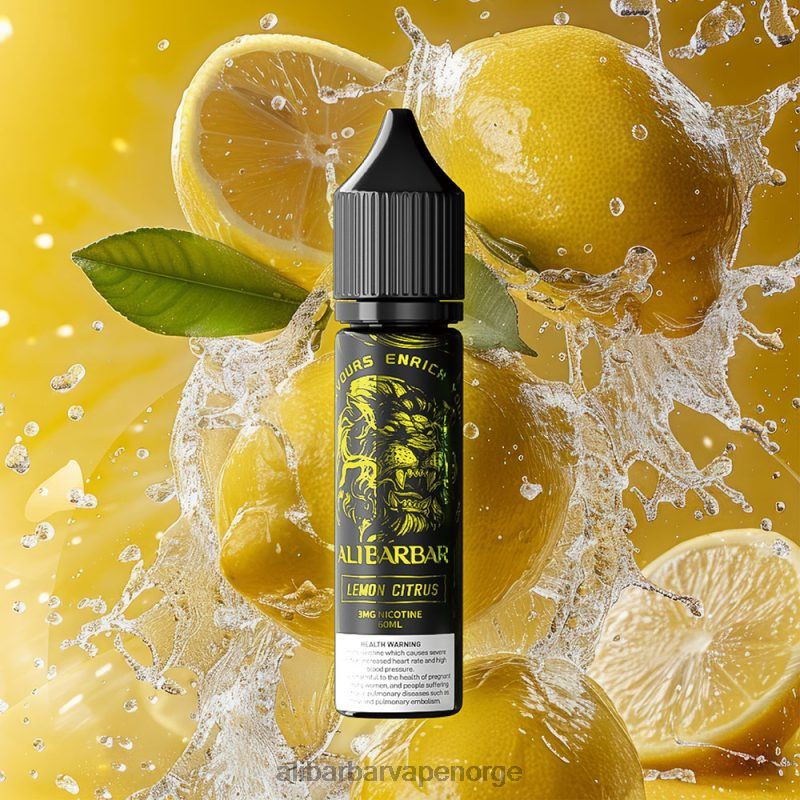 Alibarbar Vape Flavours sitron sitrus - Alibarbar vannpipe onyx dock 00T2R108