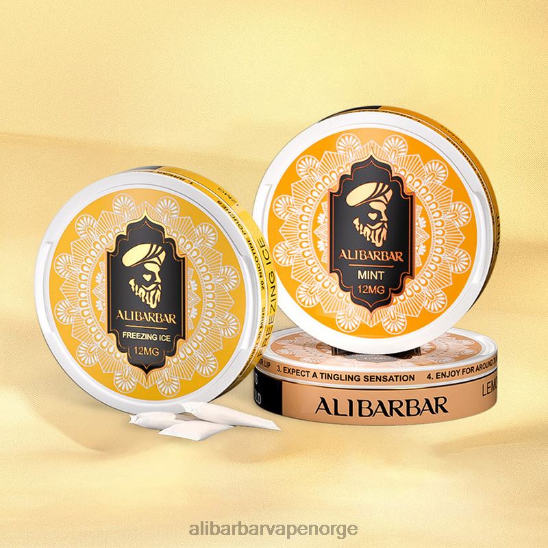 Alibarbar Vape Price blåbærsur bringebær - Alibarbar nikotinposer 00T2R80