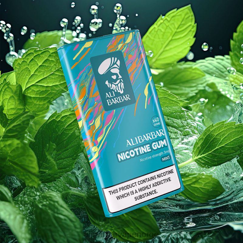 Alibarbar Vape Norge mynte - Alibarbar nikotintyggegummi 00T2R101